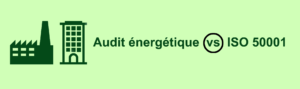Audit énergétique vs ISO 50001