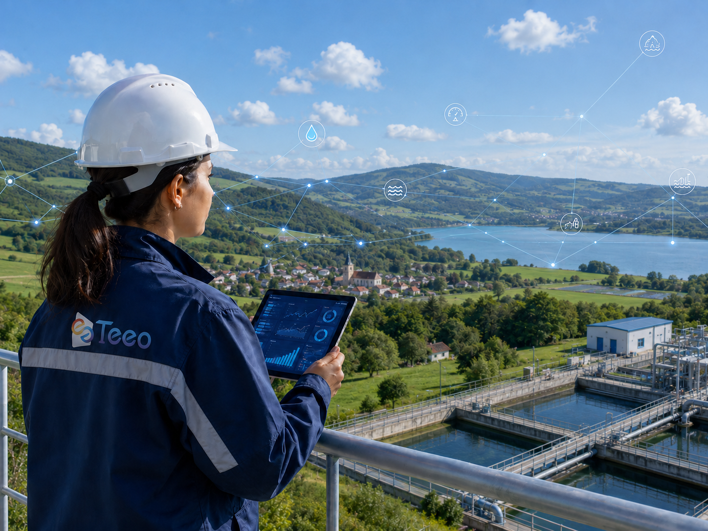 Réseau d'eau / compteur — TEEO OCÉAN